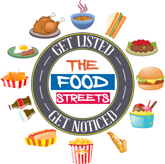 The Food Streets - Street (568x565), Png Download