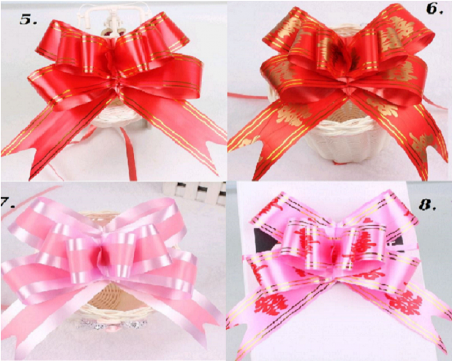 Wedding Pull Bow Ribbon - Origami Paper (650x650), Png Download