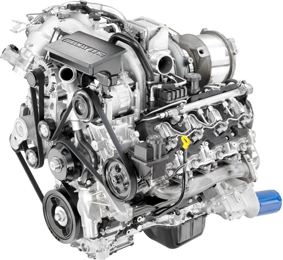 Motors Png Image - 6.6 Duramax 2017 (989x912), Png Download