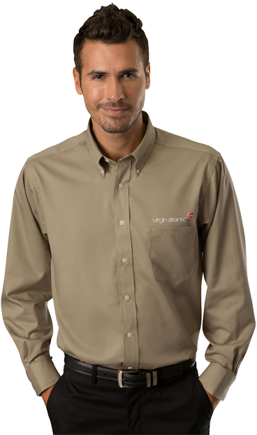 Van Heusen Business Shirt (416x624), Png Download