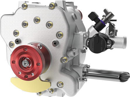 80s 15 Bhp - High Power Low Weight Engine (460x576), Png Download