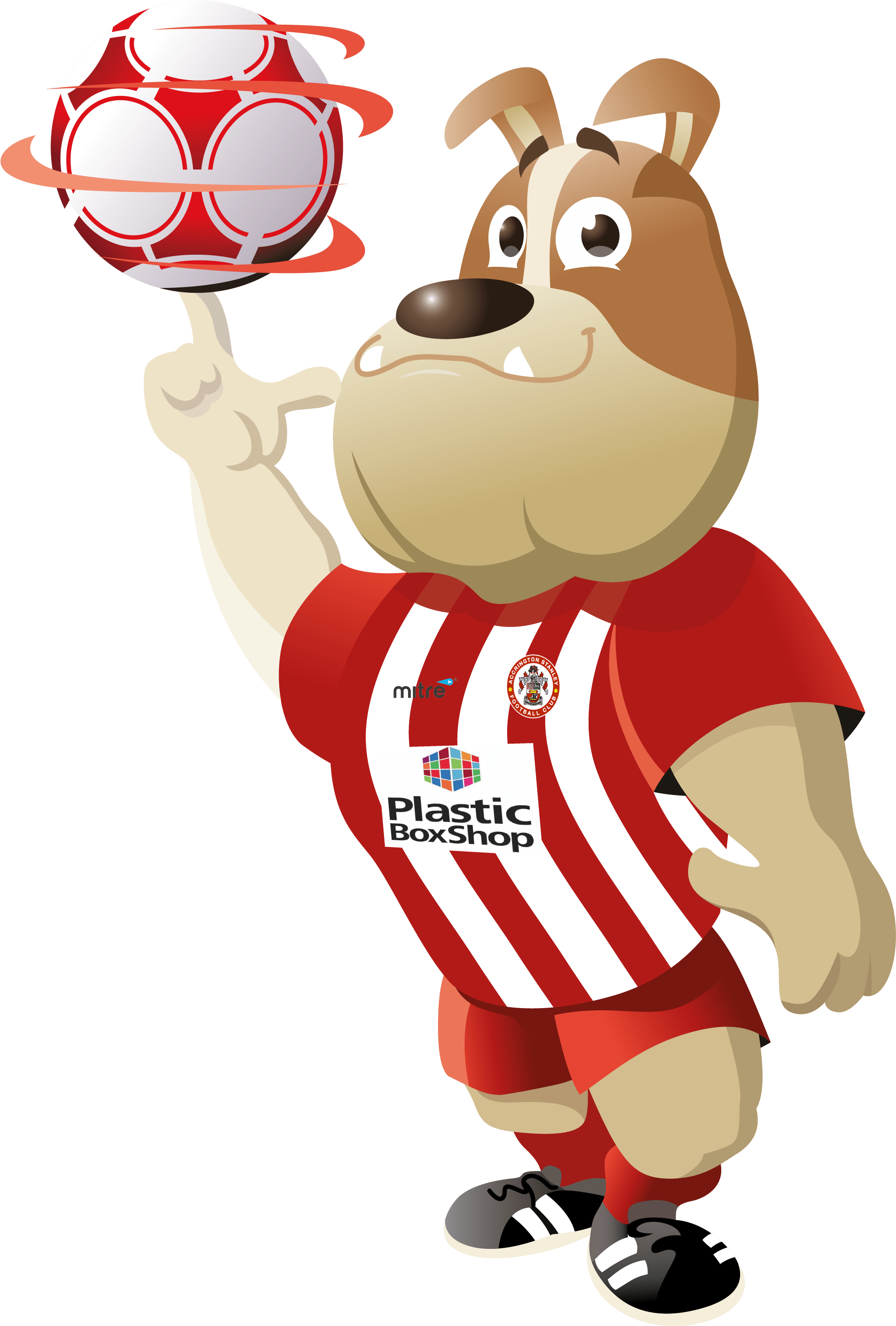 Winstanley Cartoon - Accrington Stanley Community Trust (2000x2957), Png Download