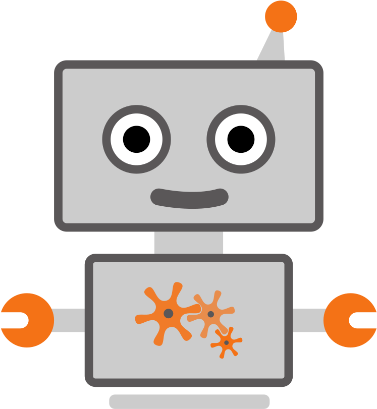 Pullreceipt Logo, A Friendly Robot - Information (800x900), Png Download