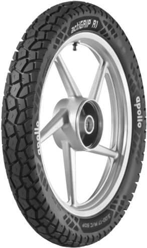 Actigrip R1 Apollo Bike Tyre - Apollo Bike Tyres Price (374x500), Png Download