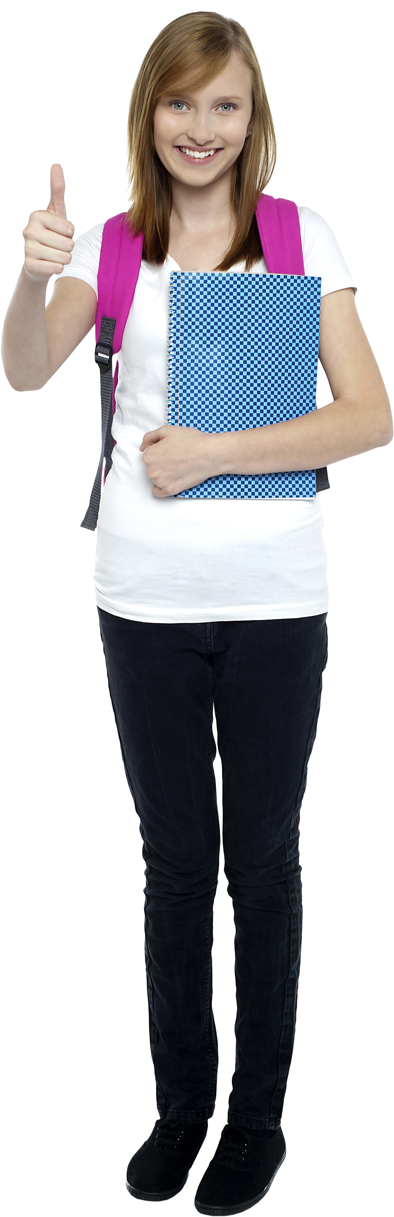 Women Pointing Thumbs Up Png - Printing (3200x4809), Png Download