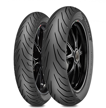 Pirelli Angel City Motorcycle Tyres - Pirelli Angel City Review (345x360), Png Download