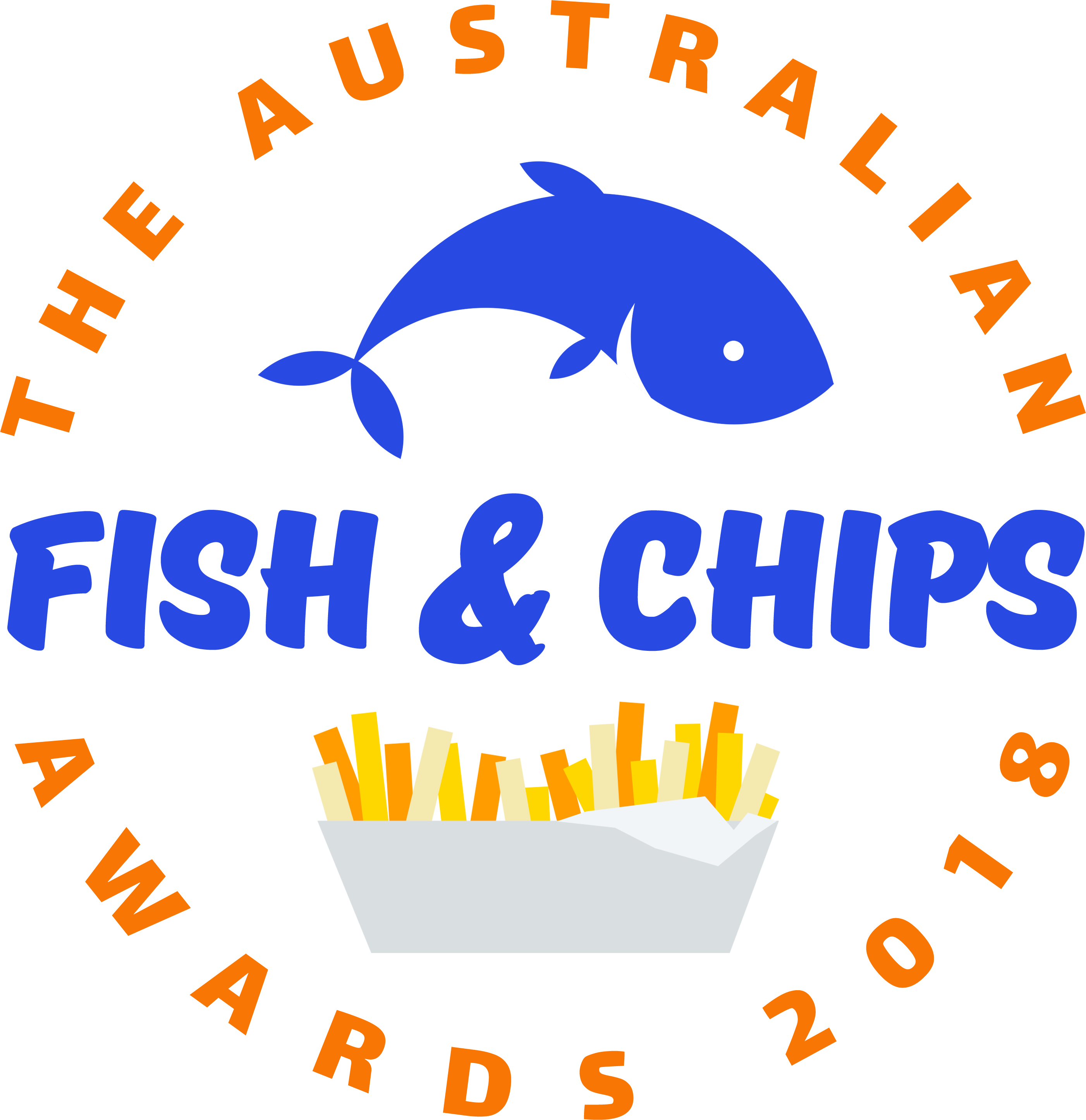 Picture Library Library Best Chips And In Mudgeeraba - Australian Fish And Chip Awards (2804x2891), Png Download