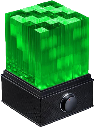 Cube Speark Light - Thinkgeek Supernova Speaker - Wireless (342x427), Png Download