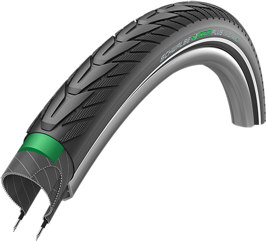 Schwalbe Marathon 20 Inch Tyre - Schwalbe Marathon Plus 28 (381x344), Png Download