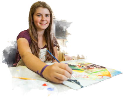 Advanced Academics In A Supportive Environment - Art (431x332), Png Download