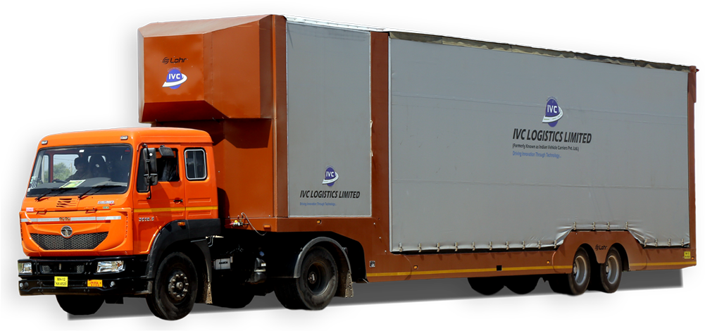 Driving Innovation Through Technology - Car Carrier Truck India (1000x500), Png Download