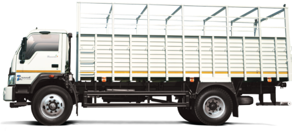 Low Maintenance - Eicher 19 Feet Truck (578x282), Png Download