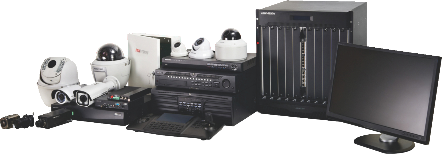 Hikvision Sparkles At 'secutech India 2017' - Closed-circuit Television (1604x628), Png Download