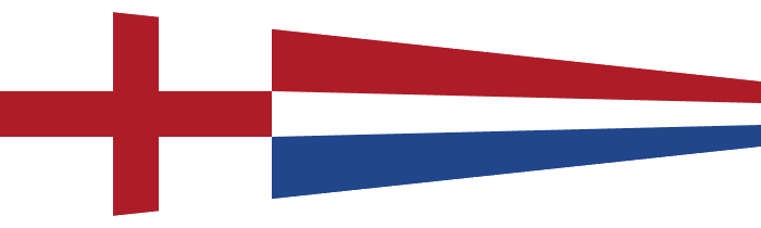 In Both Countries, The Pennant Is Constituted By St - Flag Dutch Republic (700x210), Png Download
