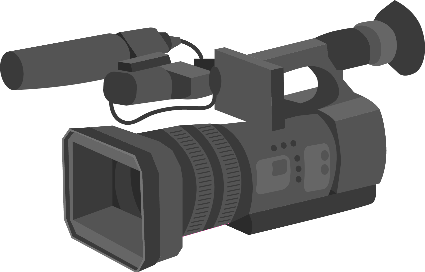 Video Camera Simli Clipart Png - Video Camera Clipart Png (1704x1091), Png Download