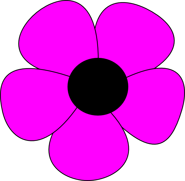 Simple - Simple Flowers (600x587), Png Download