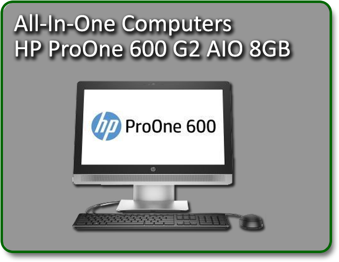 Hp Proone 600 G2 Aio 4gb Quad Core Computer For Quickbooks - Point Of Sale (727x561), Png Download