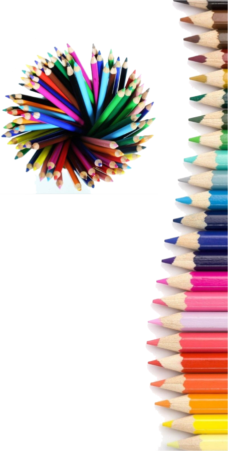 Drawing Utencils Colour - Essential Oils For The Classroom (455x900), Png Download