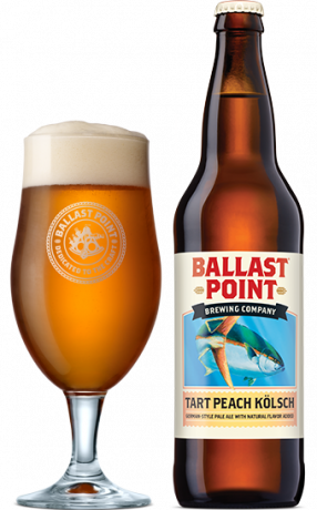 Ballast Point Tart Peach Kolsch (286x460), Png Download