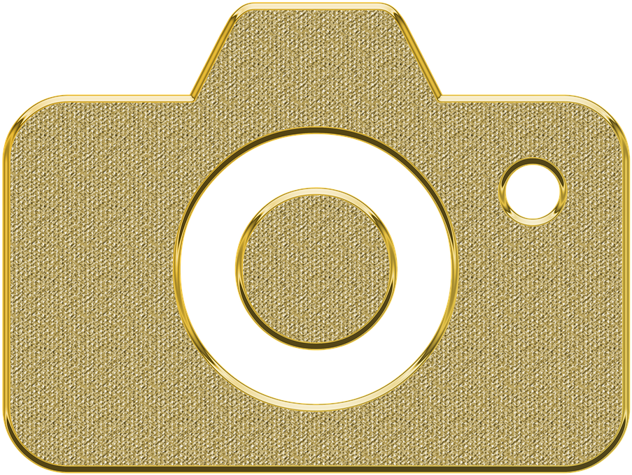 Background - Gold Camera Icon Transparent Background (1280x1280), Png Download
