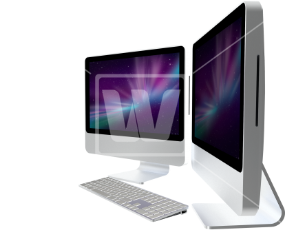 Workstation Pc - Workstation No Background (550x366), Png Download