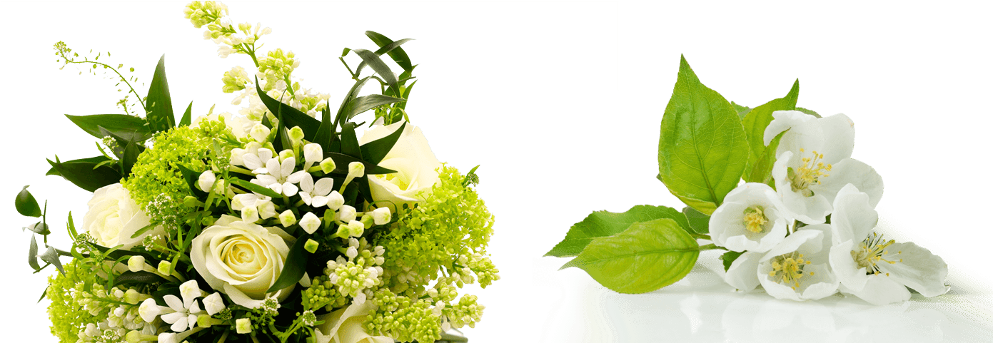 Wedding Flowers Png (1400x490), Png Download