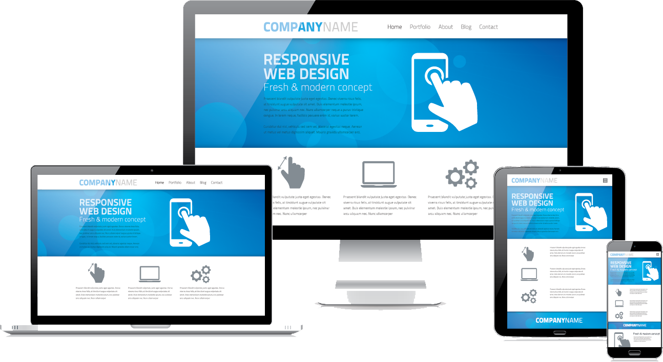 Contact Us Now - Responsive Websites (1294x708), Png Download