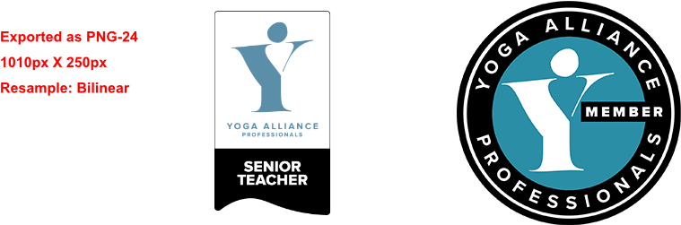 Yogapngbilnear - Yoga Alliance Professionals (1010x250), Png Download
