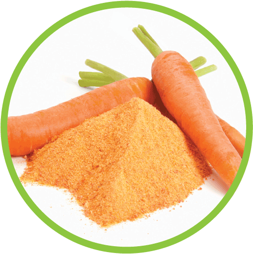 Carrot Md Circle Carrot Powder Circle - Bột Cà Rốt (562x562), Png Download