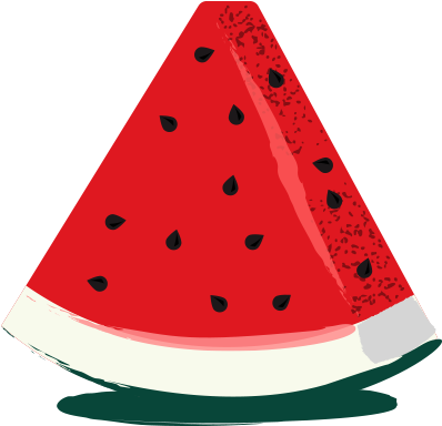 Watermelon Vector Png (1200x628), Png Download