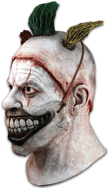 Trick Or Treat Studios - Twisty The Clown Mask (436x639), Png Download