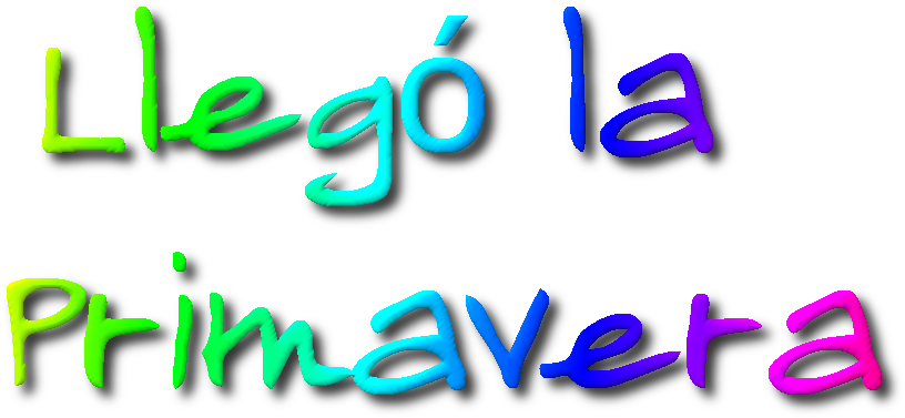 Textos 2cpalabras 2cfeliz New Text Effects For Photoscape - Llego La Primavera Png (1024x768), Png Download