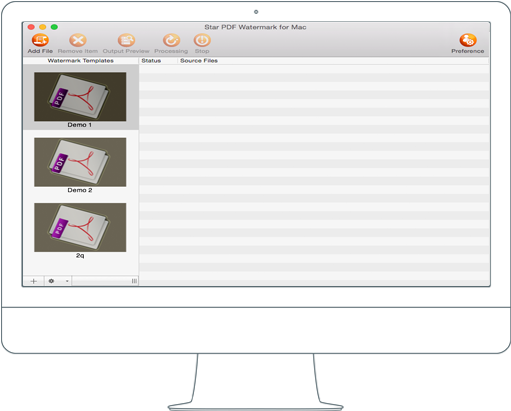 Pdf Stamps Mac - Computer Monitor (750x500), Png Download