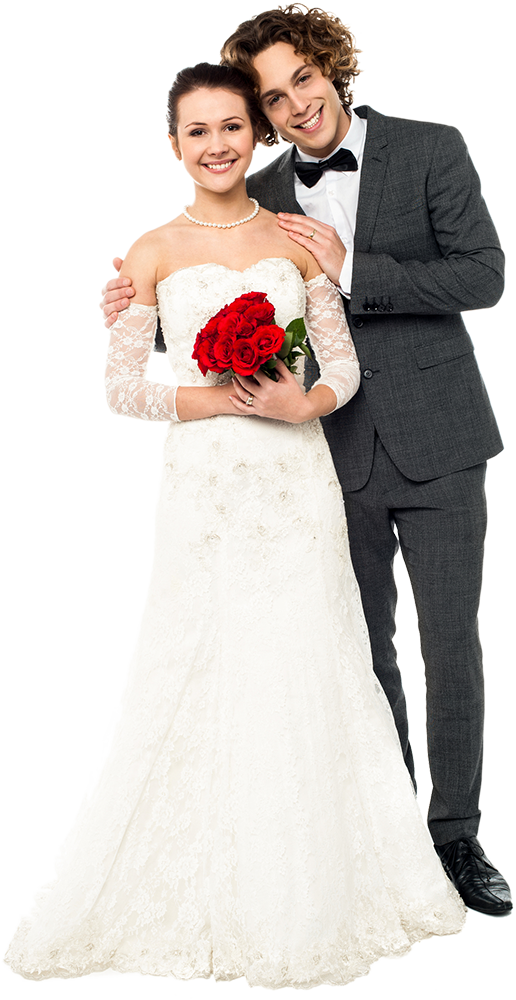 Stag And Doe - Newlywed (516x1000), Png Download