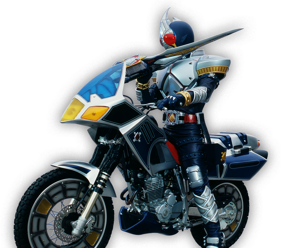 Rider04 R - Kamen Rider Blade Blue Spader (1062x866), Png Download