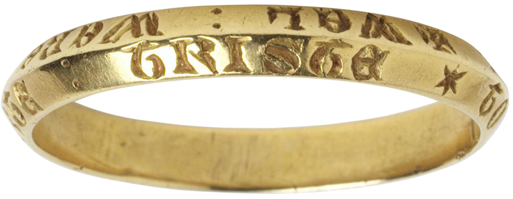 Herte By The British Museum On Sketchfab - Posy Ring (1000x399), Png Download