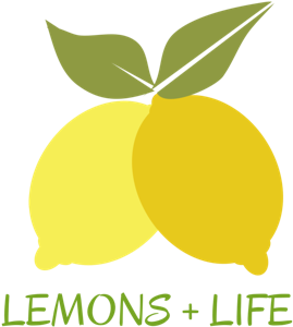 Win A Free Tote Or 10 20% Off Jewelry, T Shirts, Pillows - Lemons + Life Logo Note Cards (500x500), Png Download