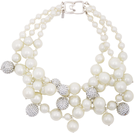 Pearl Bauble Necklace - Bauble Necklace (480x480), Png Download