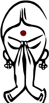 Namaste, - Swagat Welcome (371x358), Png Download