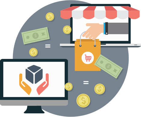 Whether You're A Hobbyist Looking To Make A Few Extra - Shopping Cart Products Transparent (469x387), Png Download