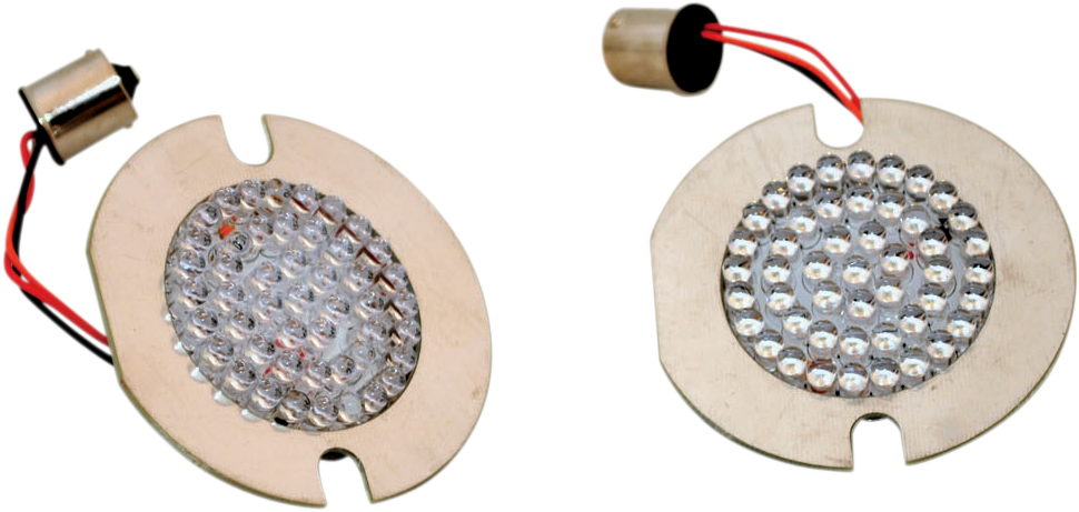 Custom Dynamics Bullet Rings Led Turn Signals Black (970x461), Png Download