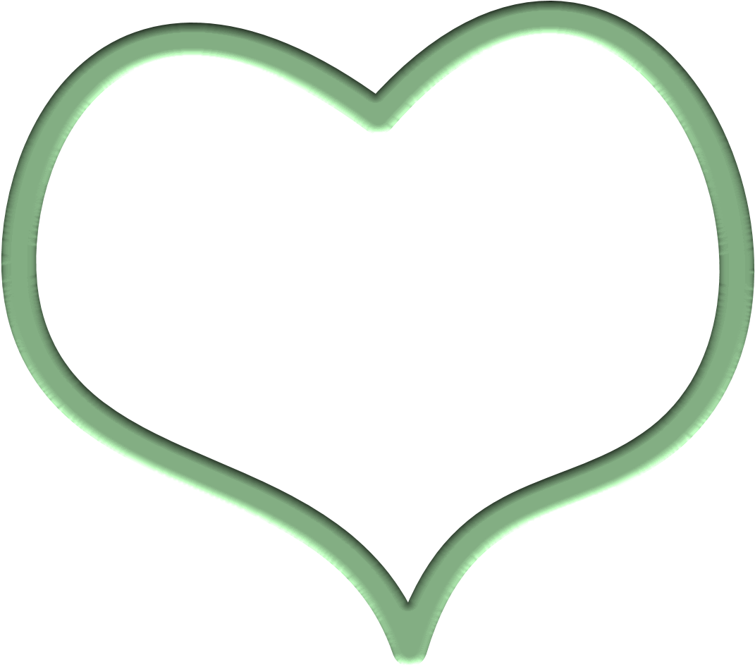 Clipart Info - Green Heart Clip Art (1150x1100), Png Download