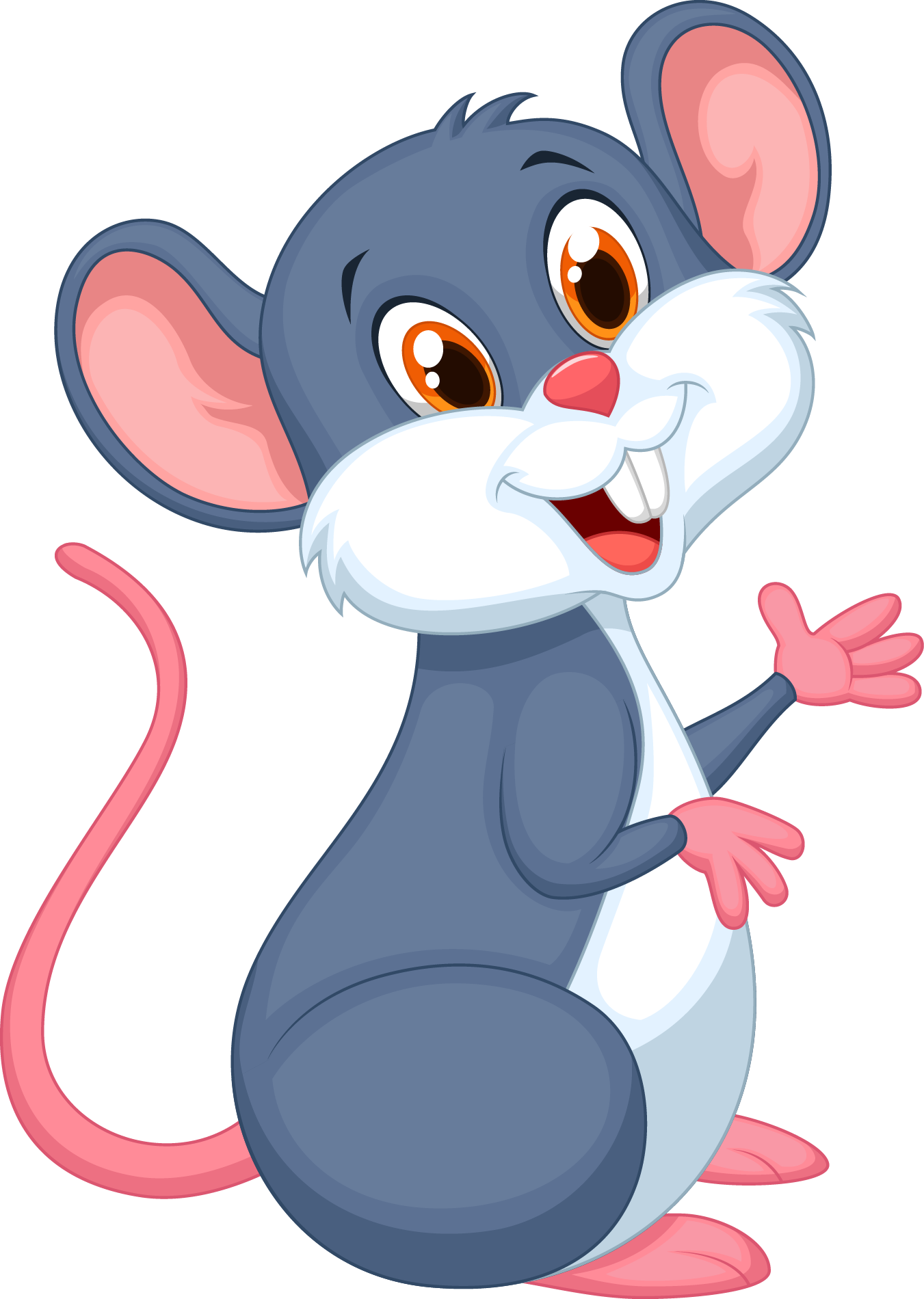 Keeping Small Pets Petmart Pte Ltd - Mouse Cartoon (1351x1900), Png Download