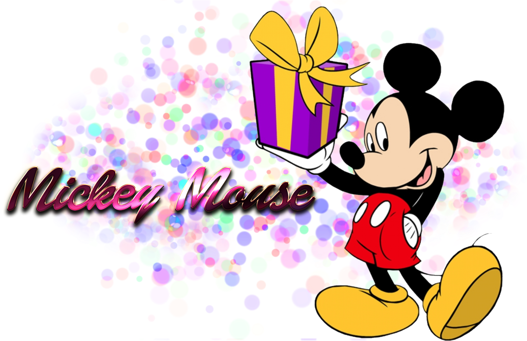 Desenho Do Mickey Aniversario (1920x1200), Png Download