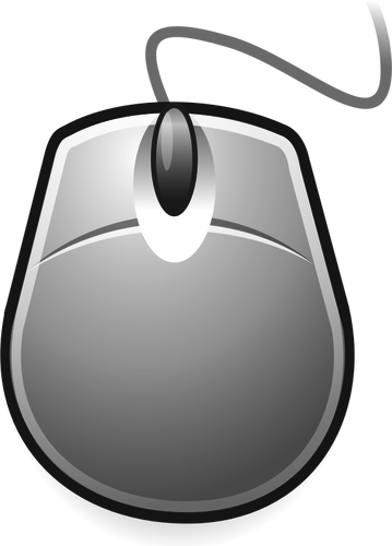 Mouse Clipart - Souris D Ordinateur Clipart (359x500), Png Download