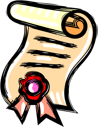 White Certificate Template Png Image - Constitution Clipart (409x525), Png Download