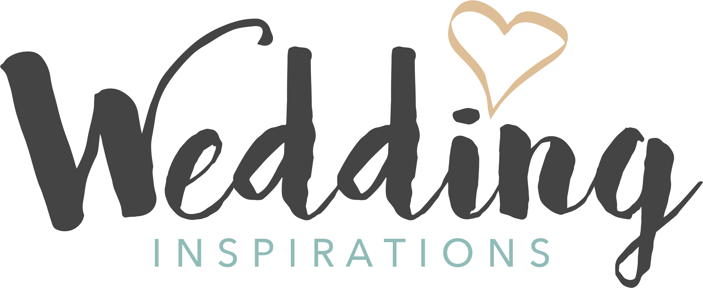 Wedding Inspirations Uk - Isle Of Wight Logo (2484x1053), Png Download