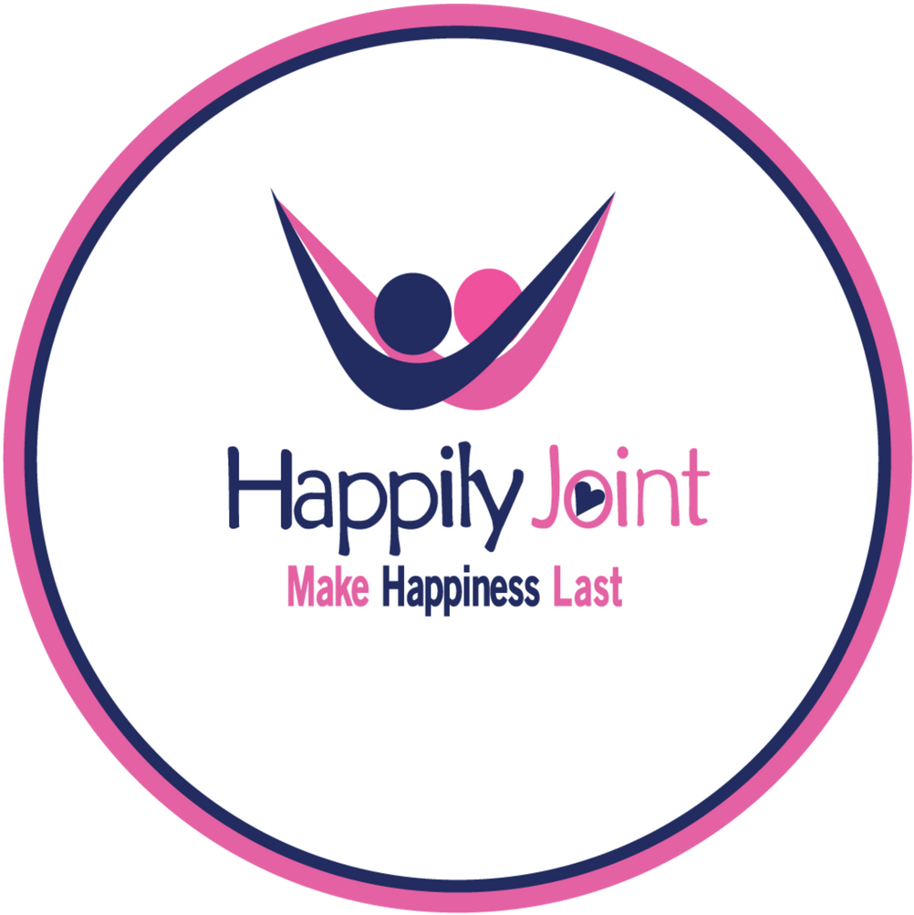 Happily Joint Logo Large - Circle (1080x1080), Png Download