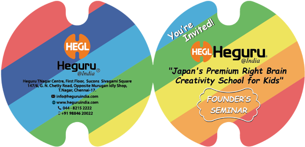 Invitation For Heguru India Launch And Founder's Seminar - Seminar (640x330), Png Download