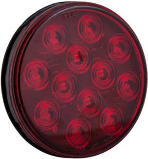 4" Round Stop Tail Turn Light - Light (470x352), Png Download
